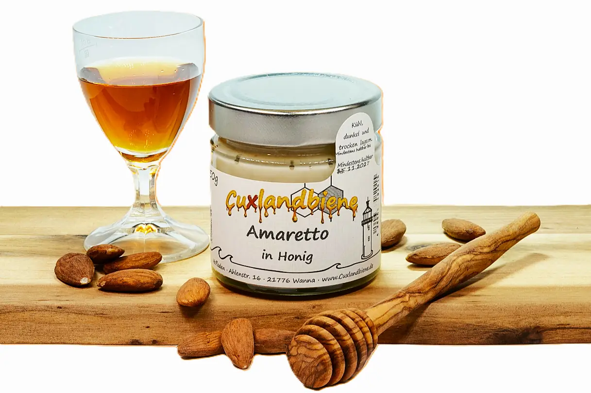 Amaretto in Honig 3