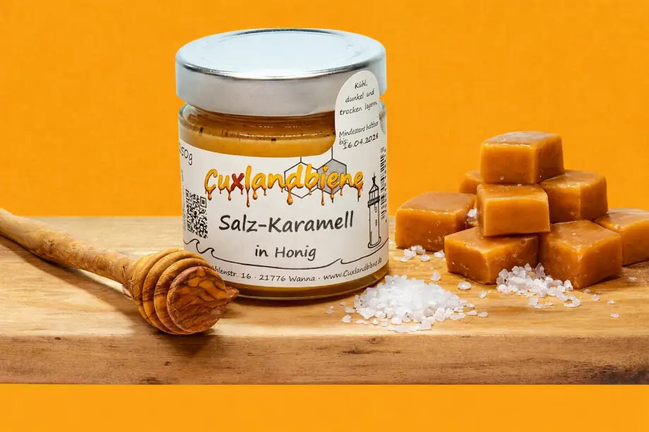 Salz-Karamell in Honig 4