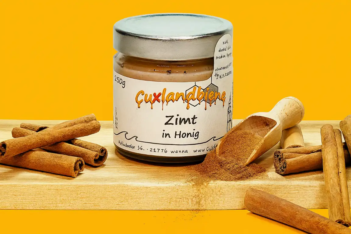 Zimt in Honig 4